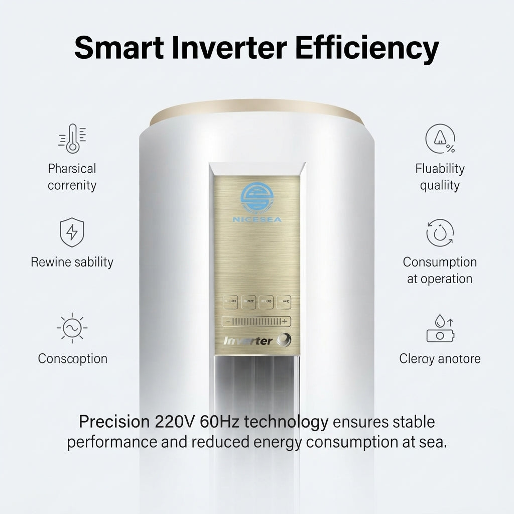 Airow Marine 24,000 BTU Floor-Standing Climate Control System - 220V/60Hz, Heating & Cooling