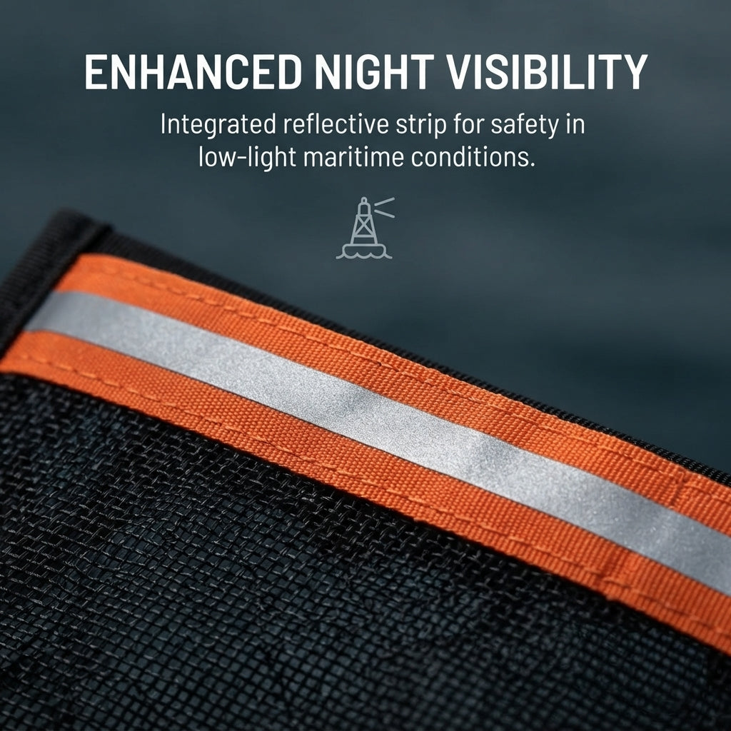 Airow Marine Reflective Mesh Storage Pouch - UV-Resistant (Set of 2)