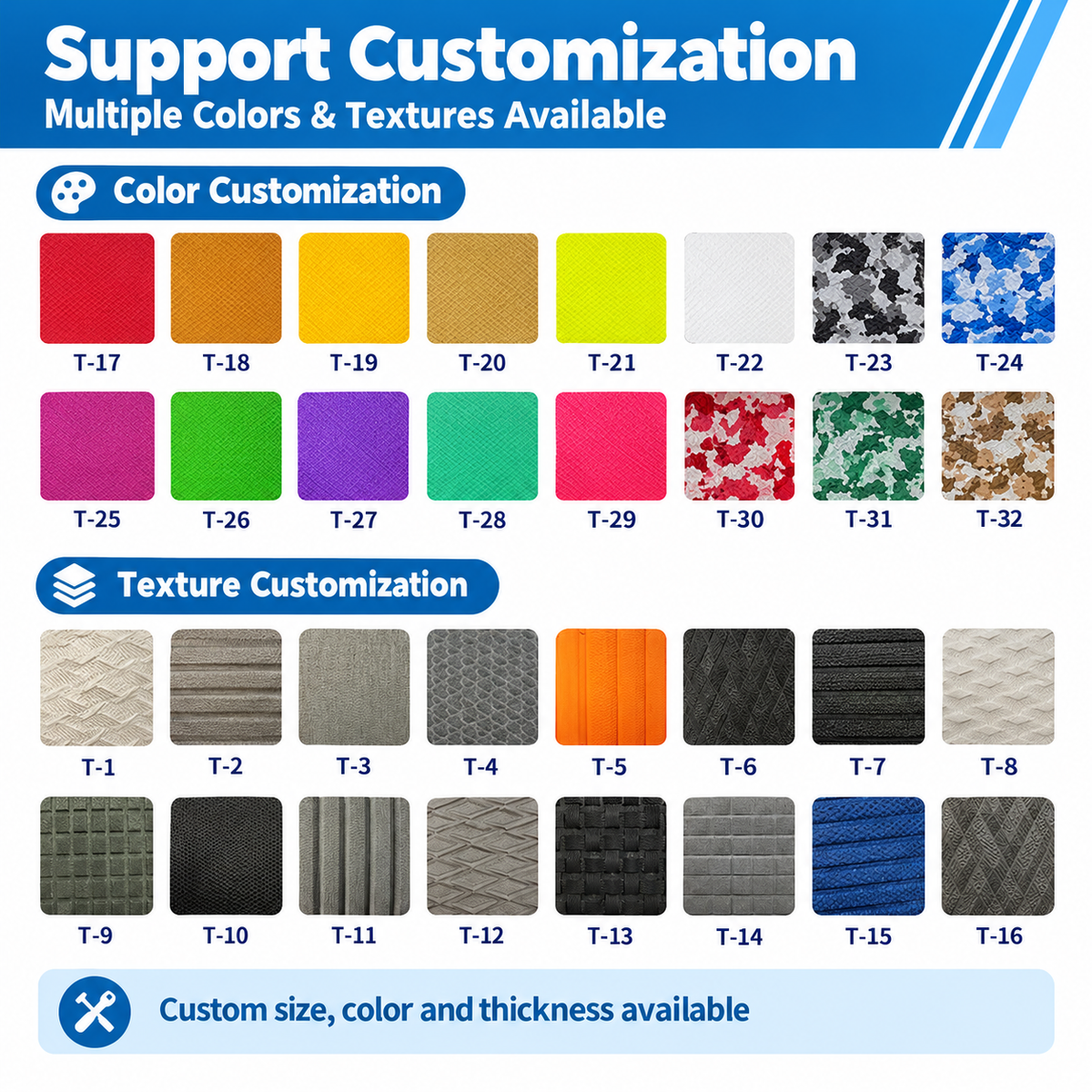 High-Density EVA Marine Deck Mat - Non-Slip, Waterproof, UV-Resistant