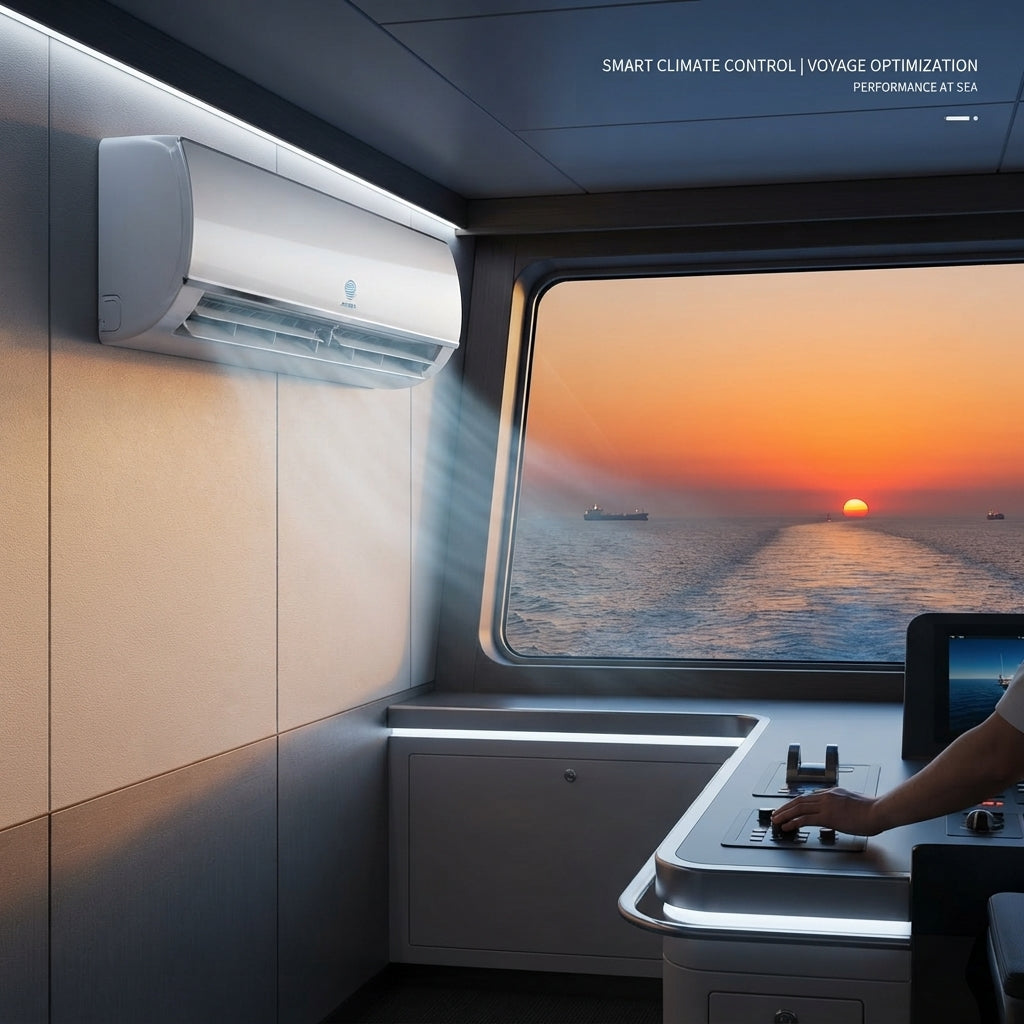 Airow Marine 220V 60Hz Mini Split AC - Heating & Cooling for Boats (2P Efficient)