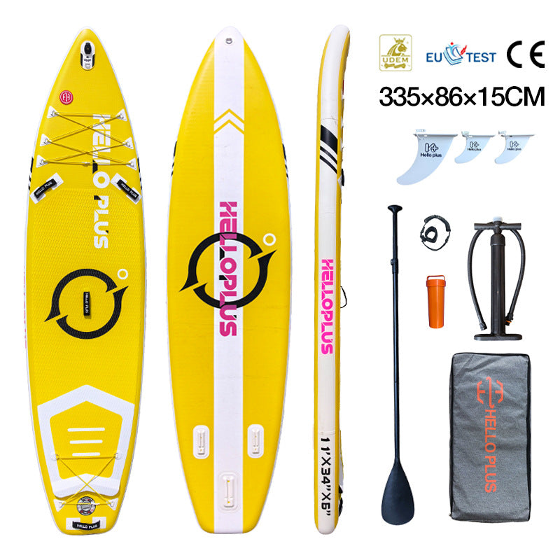 Inflatable SUP – Military-Grade Drop-Stitch, All-Water Versatility (11' x 34" x 6")