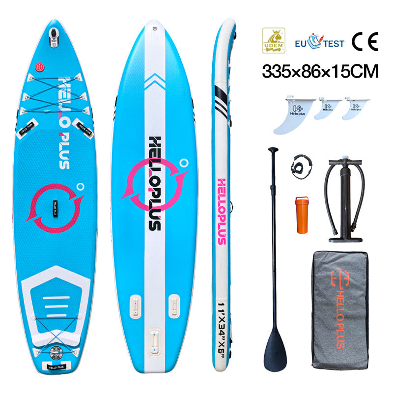 Inflatable SUP – Military-Grade Drop-Stitch, All-Water Versatility (11' x 34" x 6")