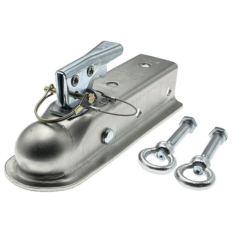 Airow Marine 3500lb Galvanized Steel Trailer Coupler - 2-Inch Ball Fit