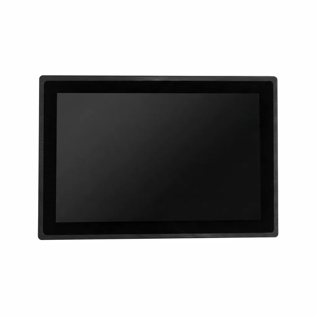 Airow Marine 21.5-inch rugged marine display monitor with a matte black anti-corrosive bezel, clean front face, on a seamless white background.