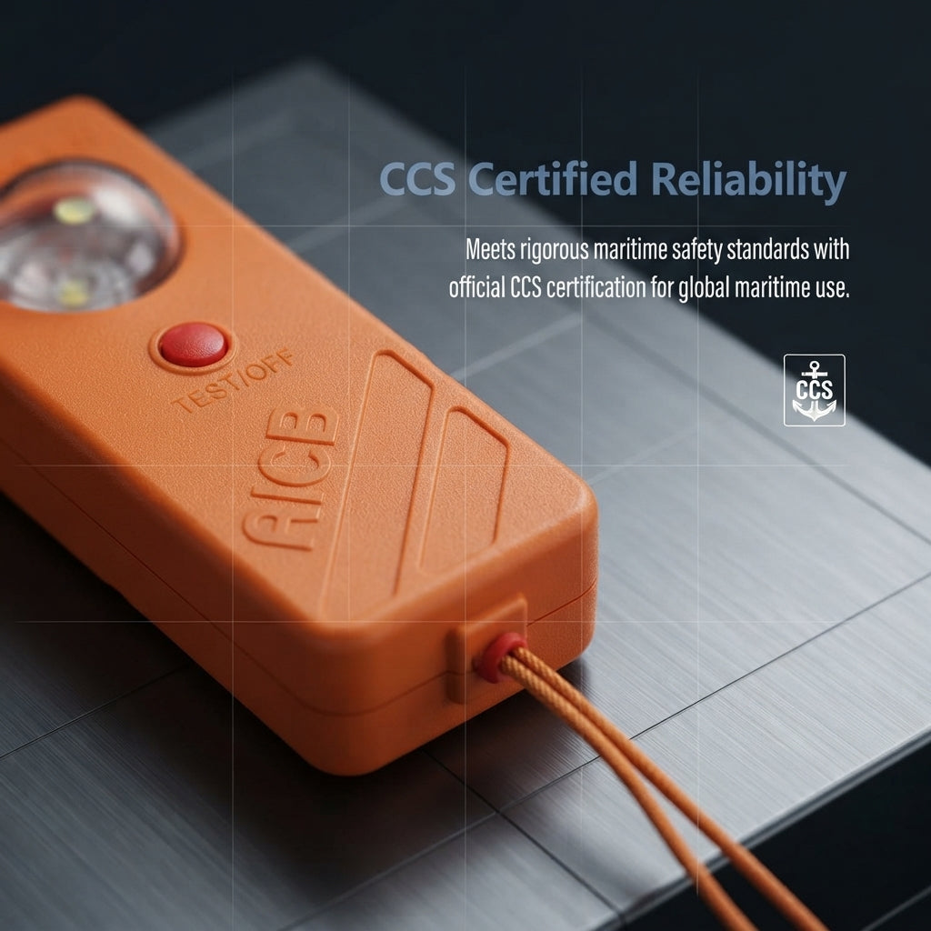 AIS-MOB Marine Personal Search & Rescue Beacon - IP67 Waterproof GPS Enabled