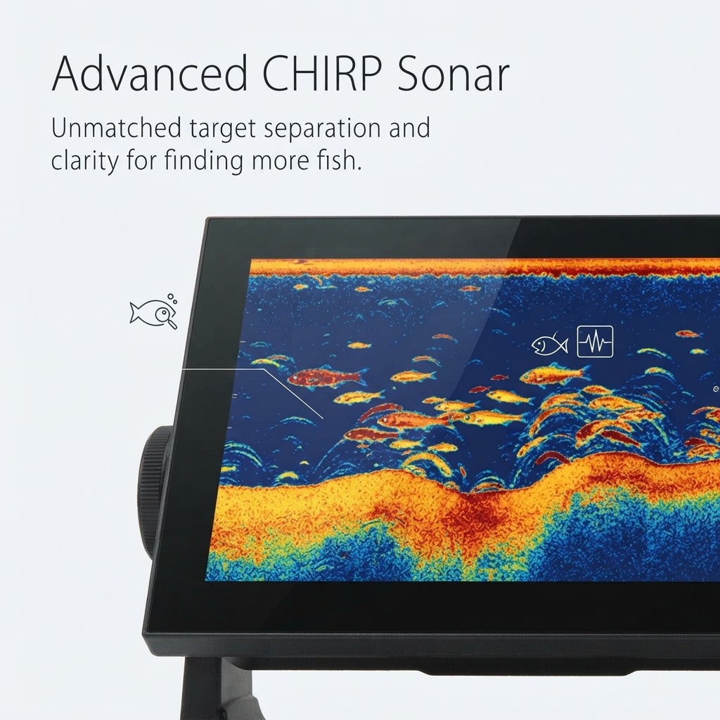 Furuno GP-1971F GPS Chart Plotter - Multi-Touch, CHIRP Sonar