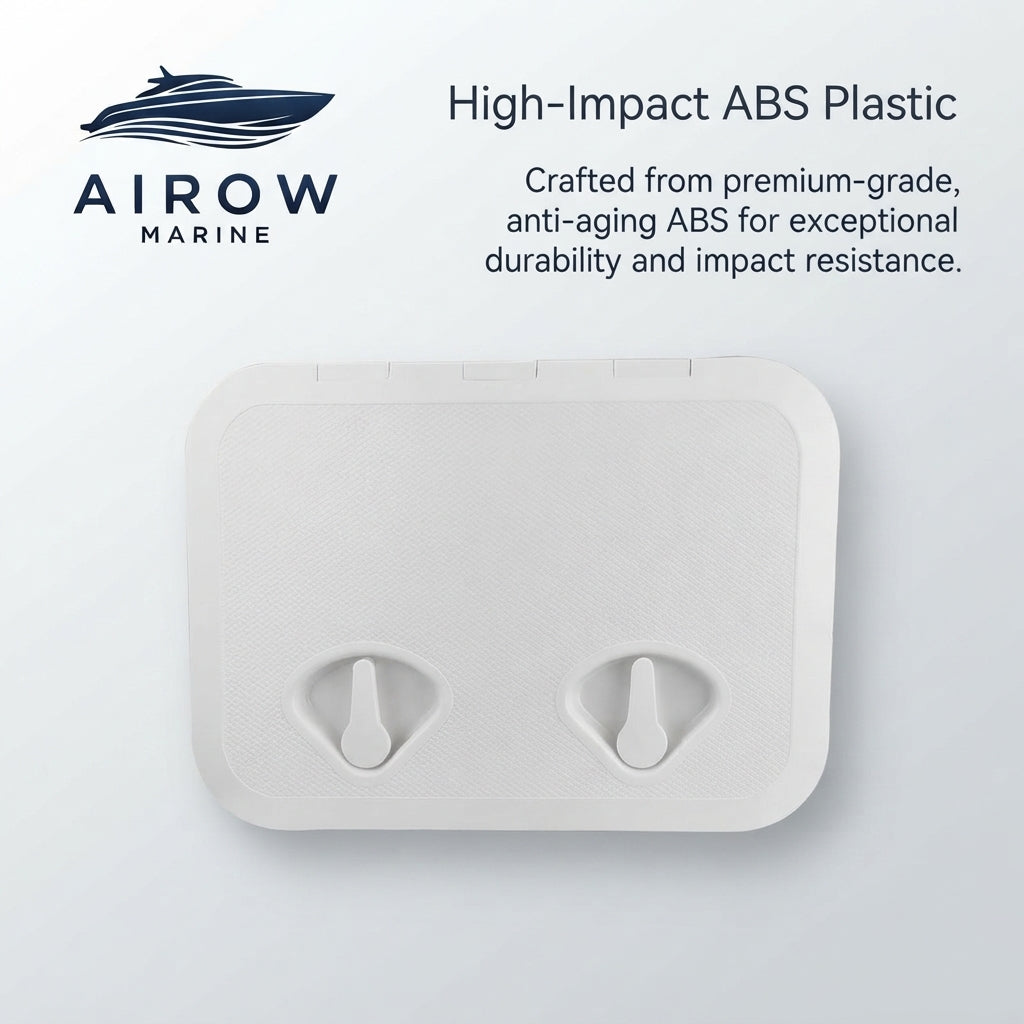 Airow Marine Deck Hatch Cover - High-Impact UV-Stabilized ABS