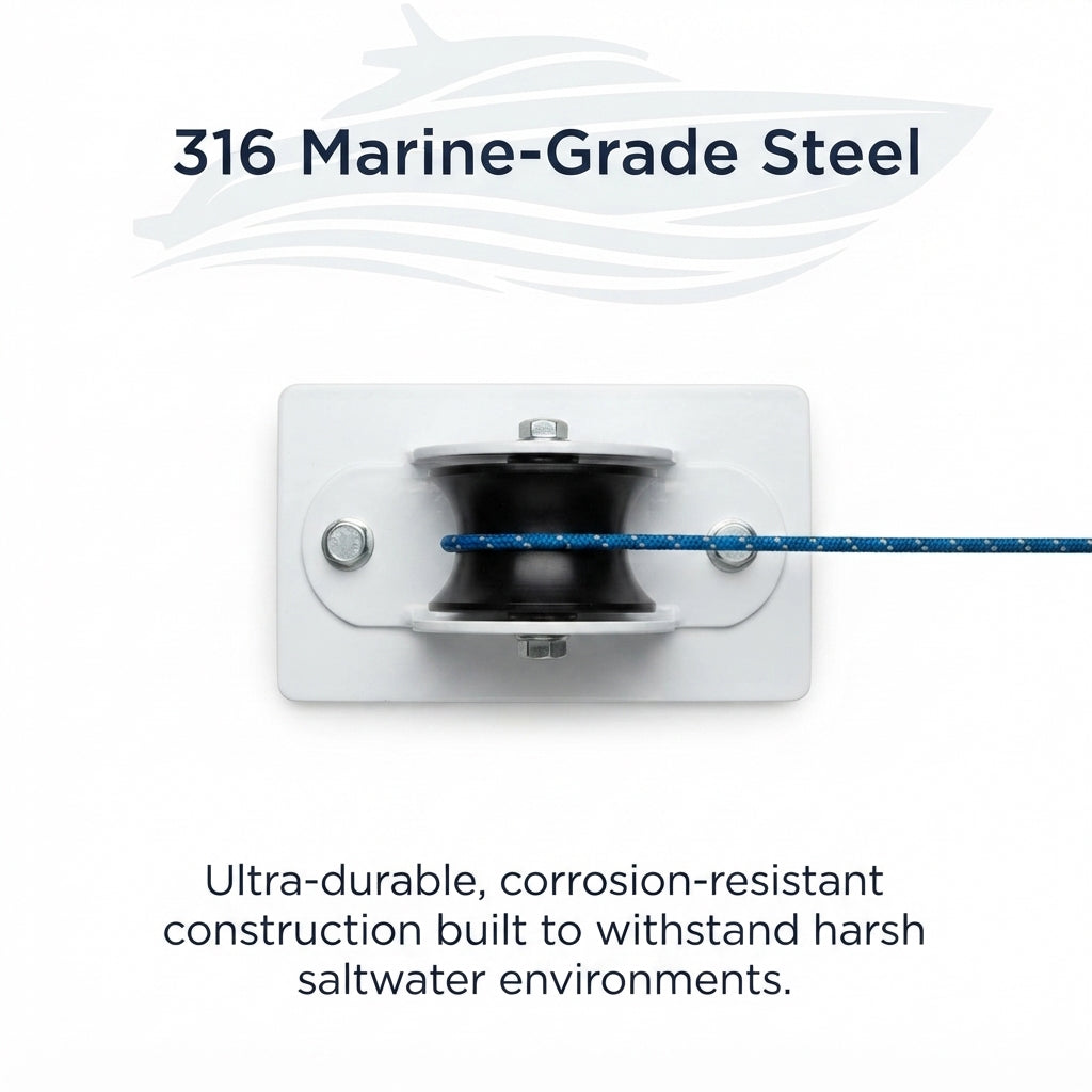 AIROW MARINE Electric Anchor Windlass - Automatic Horizontal Design for Yachts & Boats (13.4kg Max Anchor)