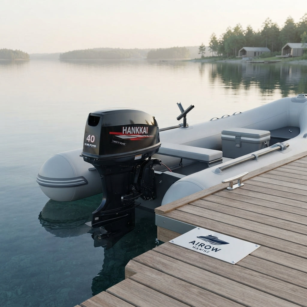 40HP 2-Stroke Outboard Motor - Hangkai Water-Cooled Tiller (40HP)