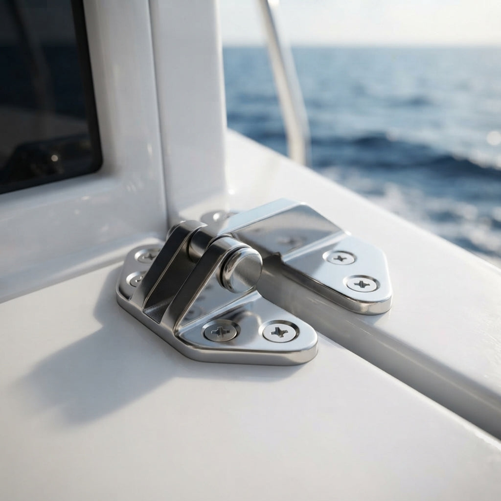 316 Stainless Steel Marine Butterfly Hinge - Heavy-Duty Deck Folding