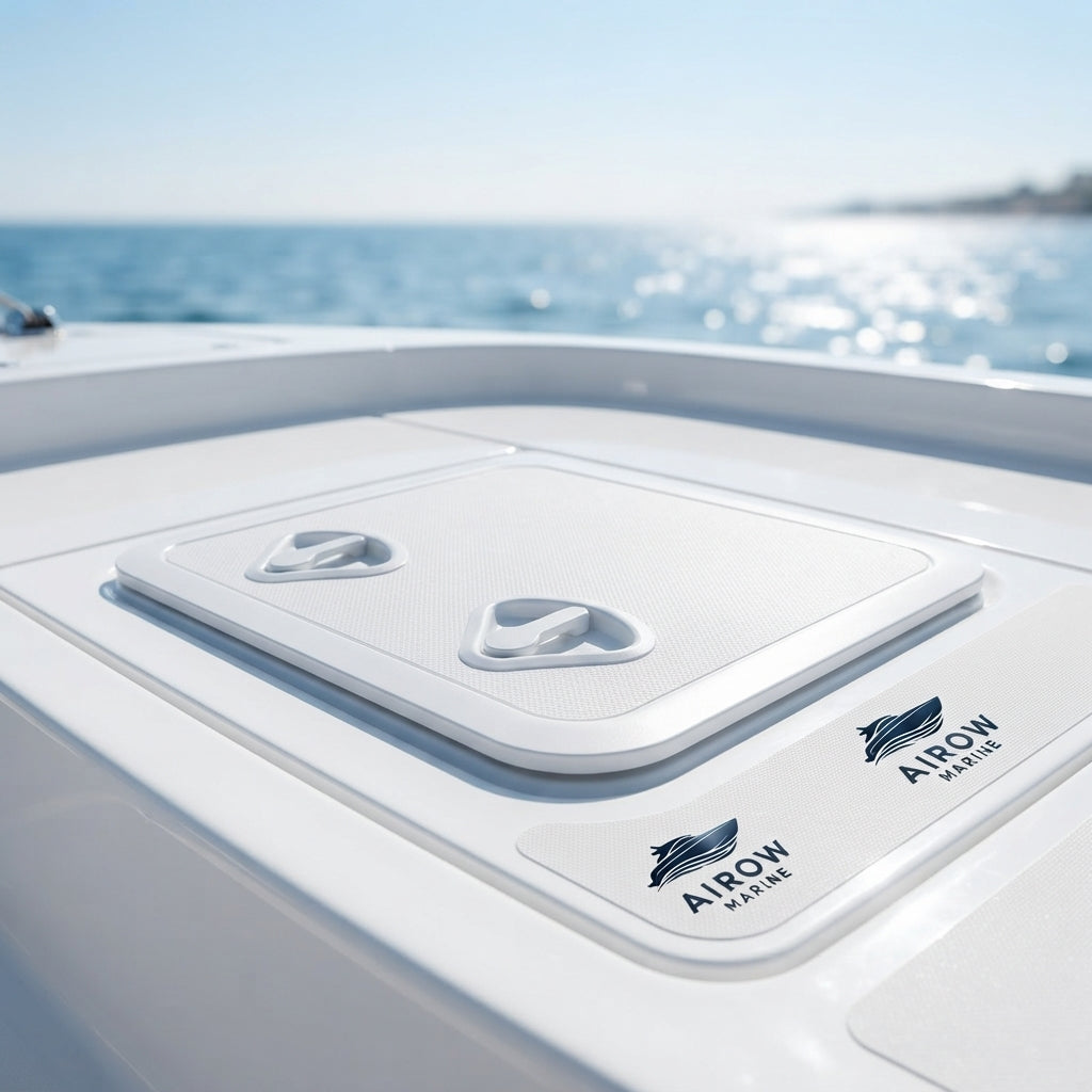Airow Marine Deck Hatch Cover - High-Impact UV-Stabilized ABS