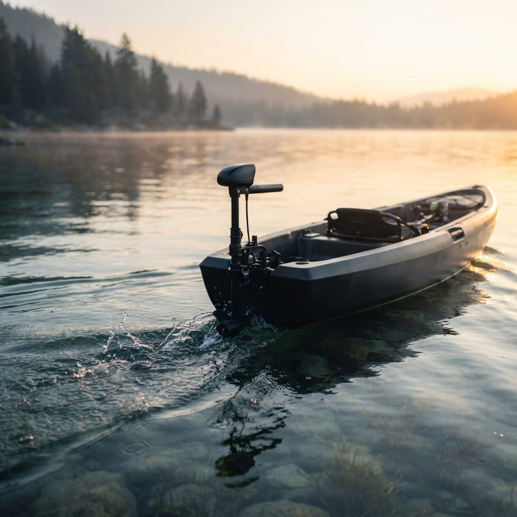 Haswing W-20 Electric Trolling Motor - 20 lbs Thrust, 12V Marine Outboard