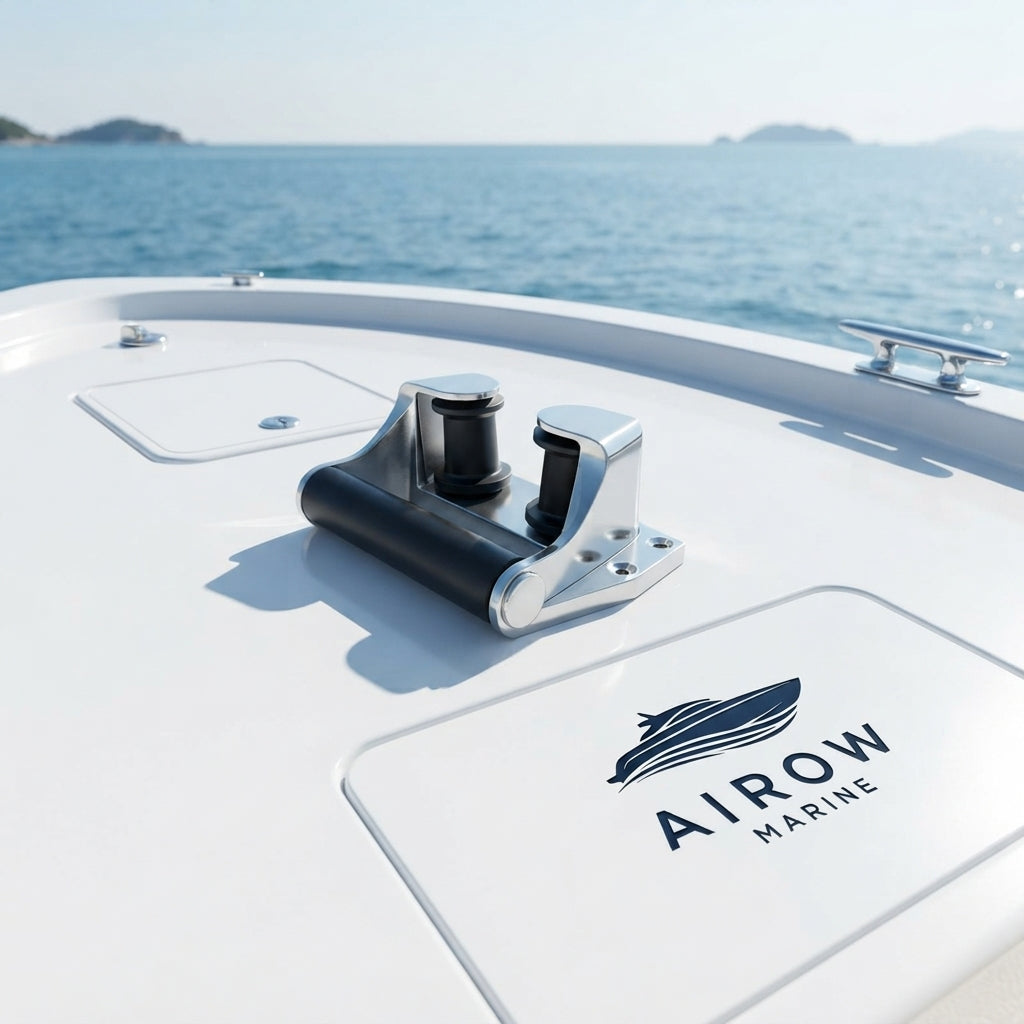 Airrow Marine Elite Yacht Anchor Roller - 316 SS, Delrin Rollers | 213mm