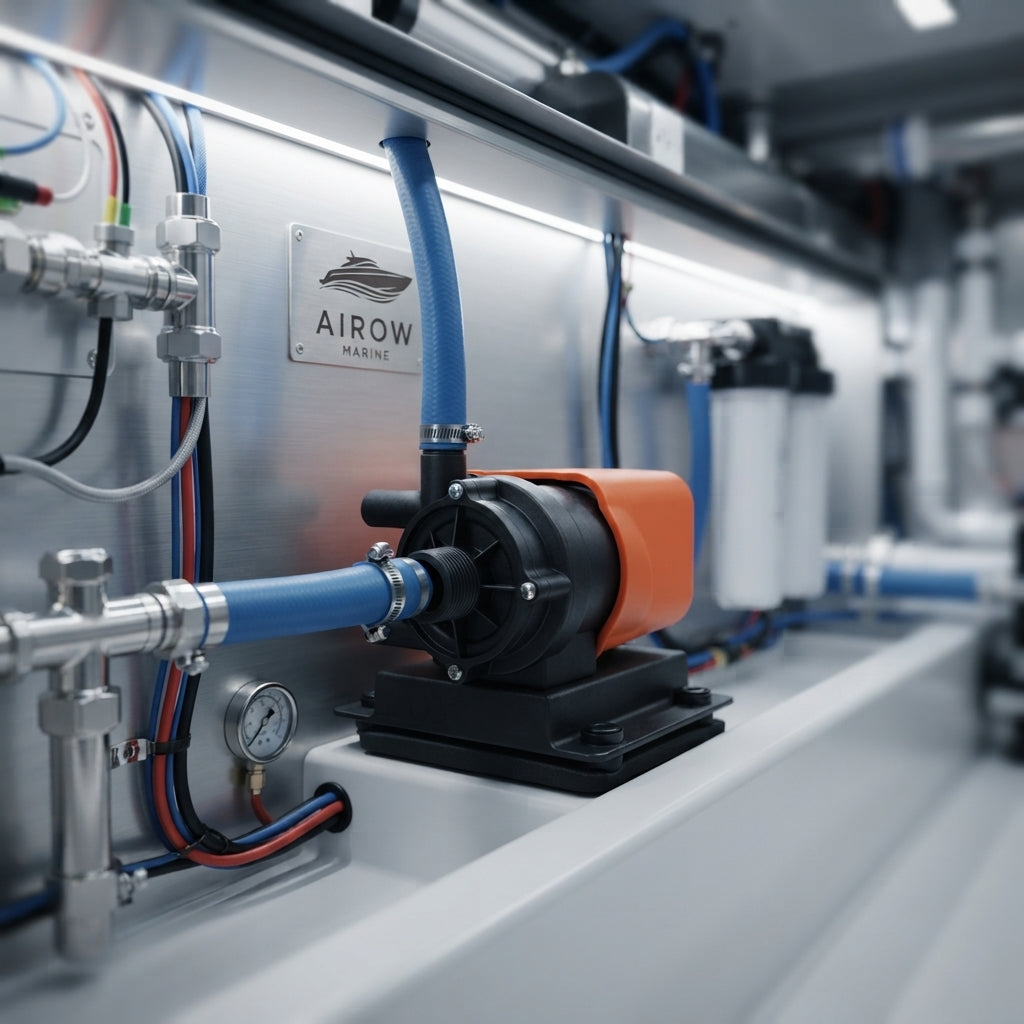Airow Marine AC Circulation Pump - 500 GPH Dual Voltage (115V/230V)