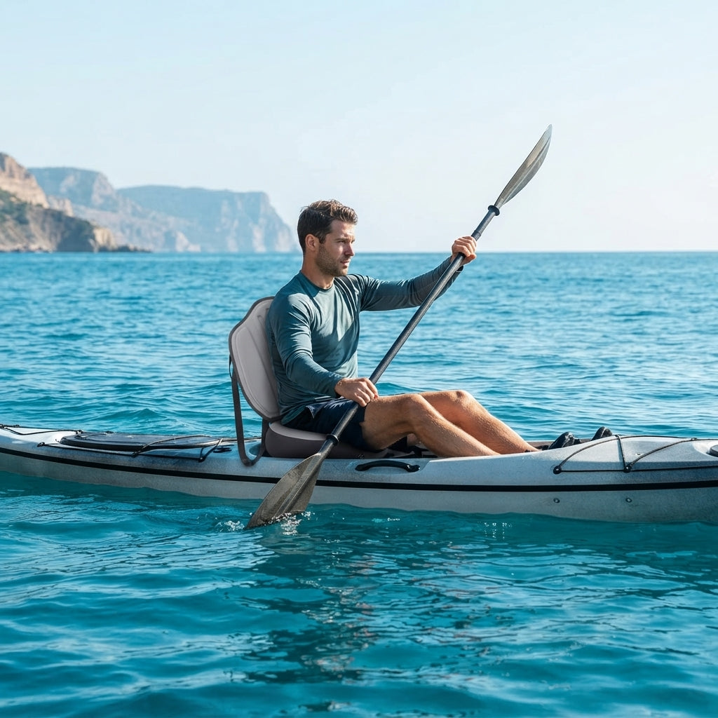 Airow Marine Inflatable Kayak & SUP Seat - High-Density EVA Foam - 17CM Thick