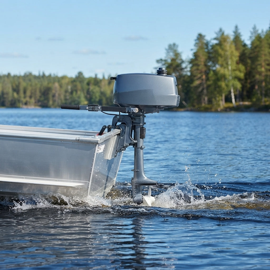 Yamaha 2HP 2-Stroke Short Shaft Outboard Motor - 1.5kW, 50cc (417mm Transom)