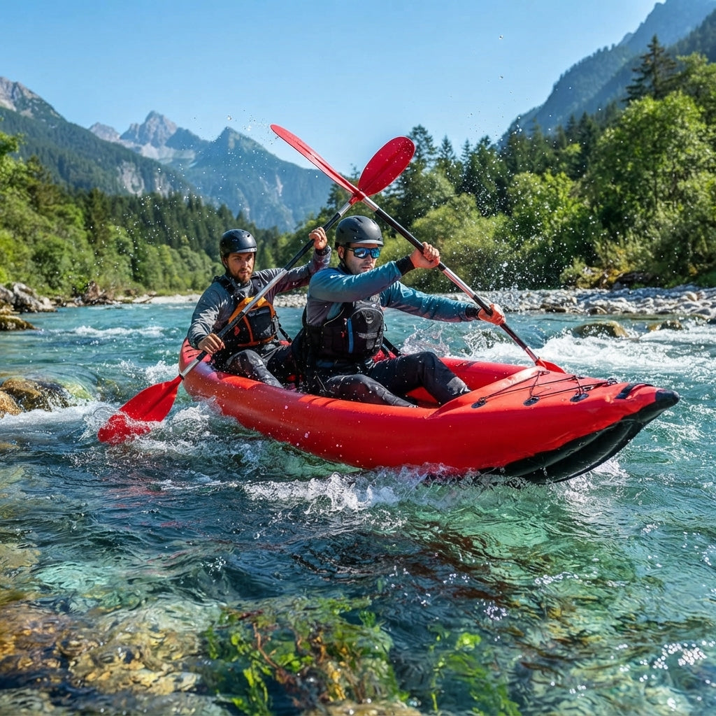 Airow Marine 2-Person Inflatable Drop-Stitch Kayak - High-Pressure (420cm)
