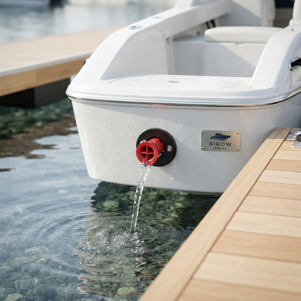 Airmarine Remote Drain Plug System - 3M Cable, 1-Inch Easy Install, Corrosion-Proof