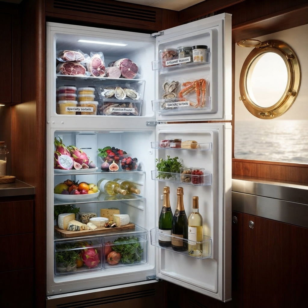 Airow Marine 160L Dual-Zone 220V Refrigerator - Fixed-Frequency Cooling