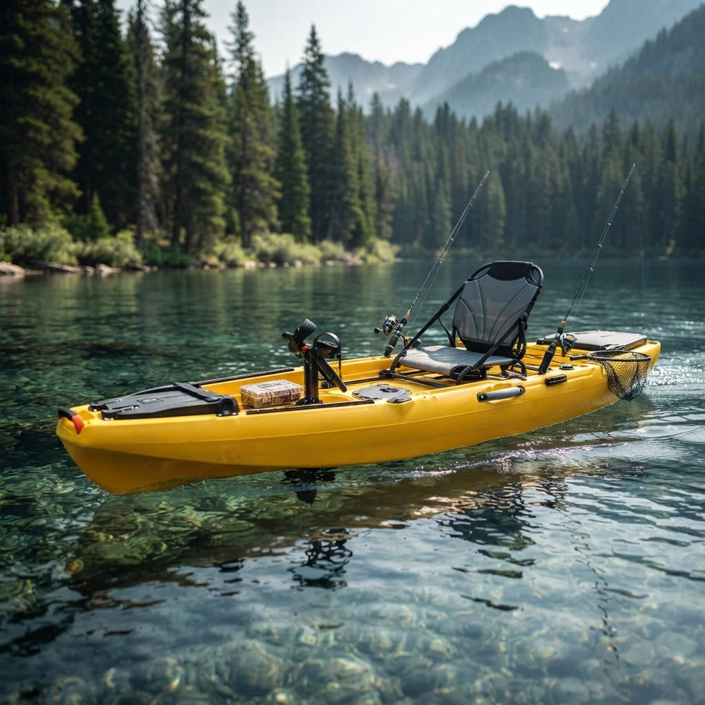 3-Meter Penguin Pedal Fishing Kayak – Rotomolded HDPE (Single Person) – marine application view
