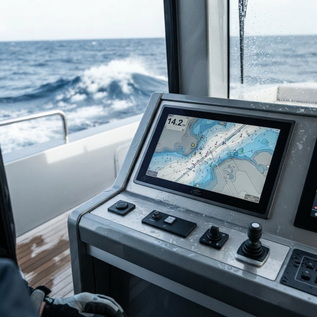 Airow Marine 21.5-Inch Waterproof Touchscreen Display - 1000 Nits IP67 (FHD)
