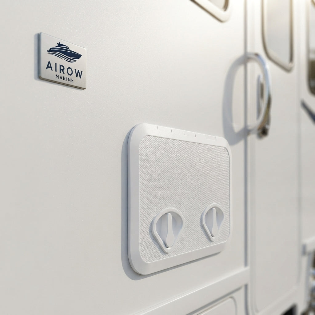 Airow Marine Deck Hatch Cover - High-Impact UV-Stabilized ABS