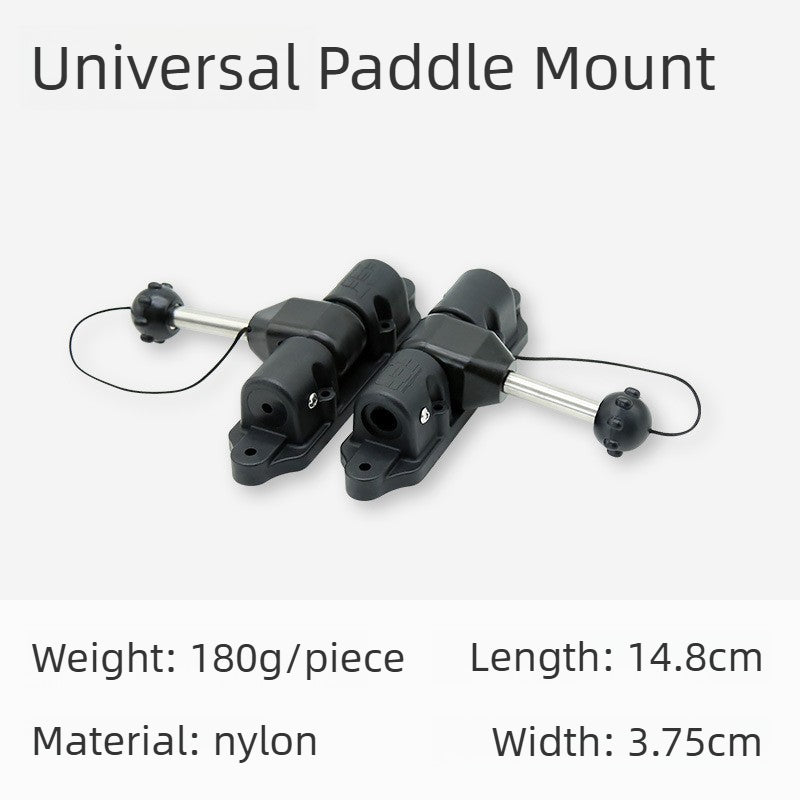 Two-Piece Telescoping Boat Paddle - Aircraft-Grade Aluminum & High-Impact Nylon
