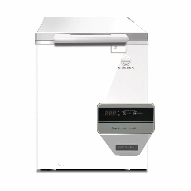 NICESEA 100L 110V Marine Refrigerator Freezer with integrated electronic control panel