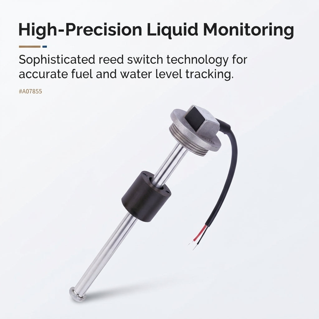 Marine Fuel & Water Tank Level Sensor - 316L Stainless Steel, 250-1000mm