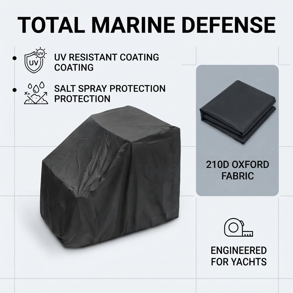 Airow Marine Elite Shield Center Console Cover - 210D Oxford, Waterproof, UV Resistant