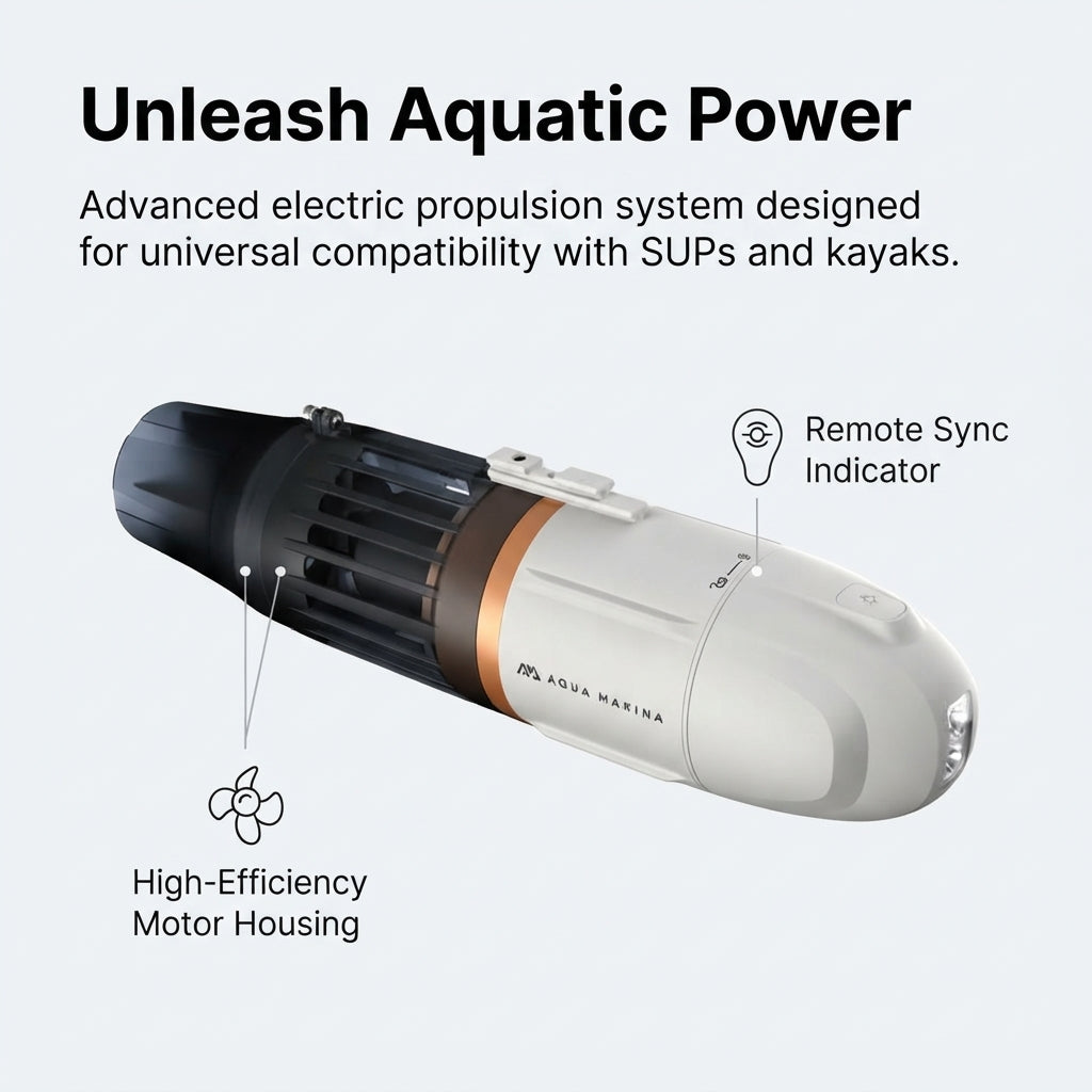 Electric Fin-Style Underwater Propeller - Multi-Vessel Compatible