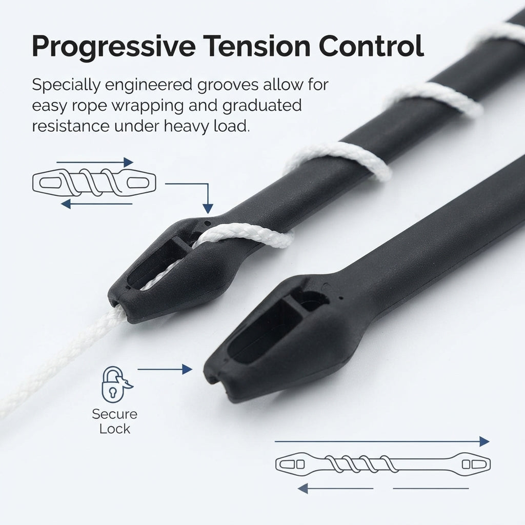 Airow Marine Universal EPDM Mooring Snubber - UV-Stable Shock Absorber
