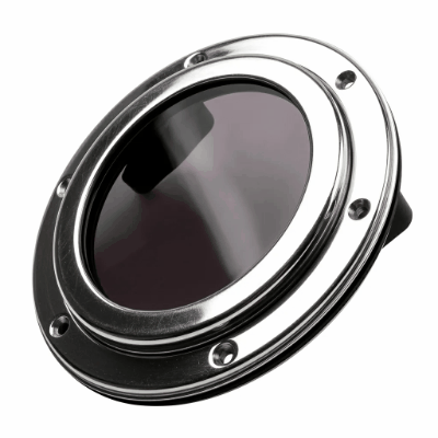 316 Stainless Steel Round Boat Porthole Window Mirror Polished with Tinted Glass for Yacht Marine Use