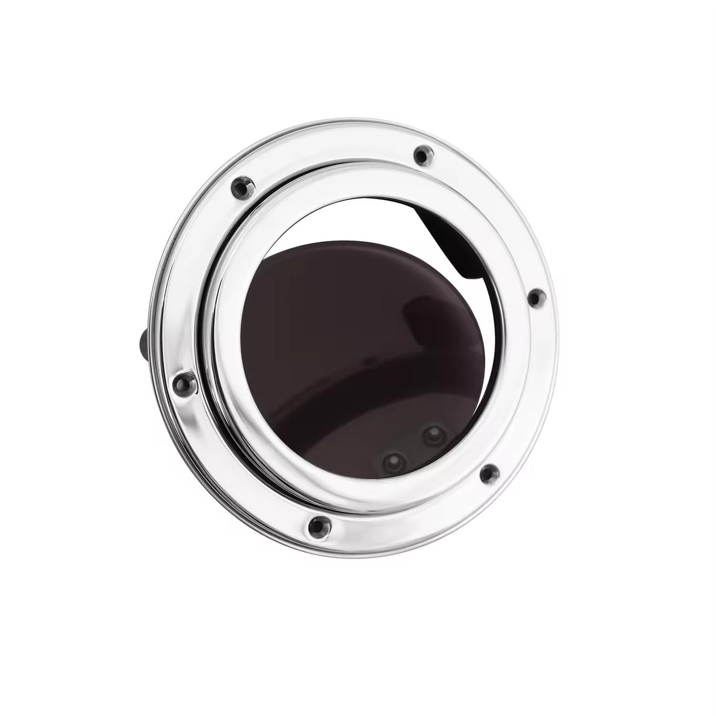 316 Stainless Steel Boat Porthole Window, 5"-7" (126mm-175mm) Round Acrylic Opening Portlight for Boats/Yachts/Ships/RV