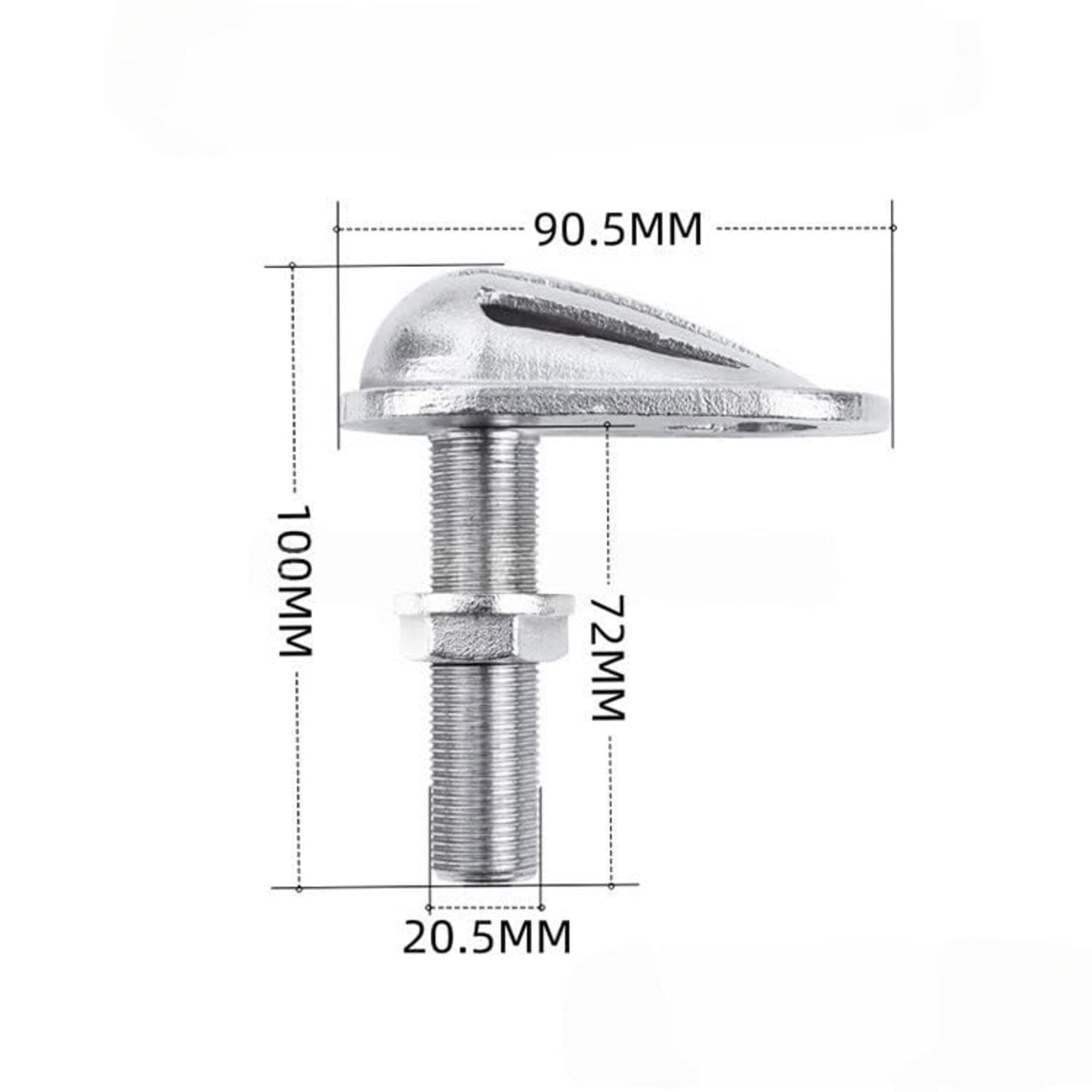 316 Stainless Steel Boat Intake Strainer,Multiple Specifications Filter Scoop, Thru Hull Water Pickup Floor Deck Drain for Yacht