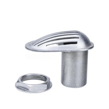 316 Stainless Steel Boat Intake Strainer,Multiple Specifications Filter Scoop, Thru Hull Water Pickup Floor Deck Drain for Yacht