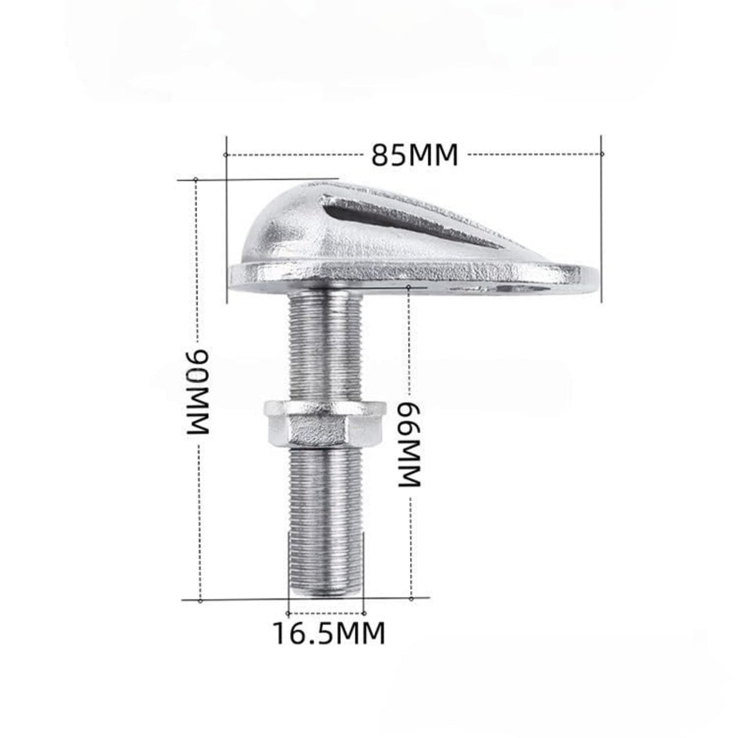316 Stainless Steel Boat Intake Strainer,Multiple Specifications Filter Scoop, Thru Hull Water Pickup Floor Deck Drain for Yacht