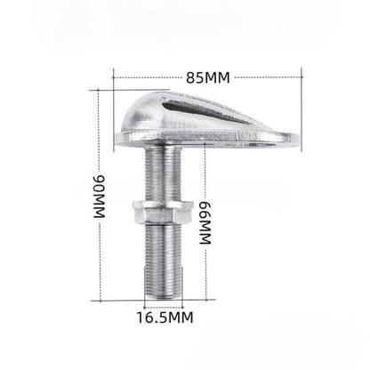 316 Stainless Steel Boat Intake Strainer,Multiple Specifications Filter Scoop, Thru Hull Water Pickup Floor Deck Drain for Yacht