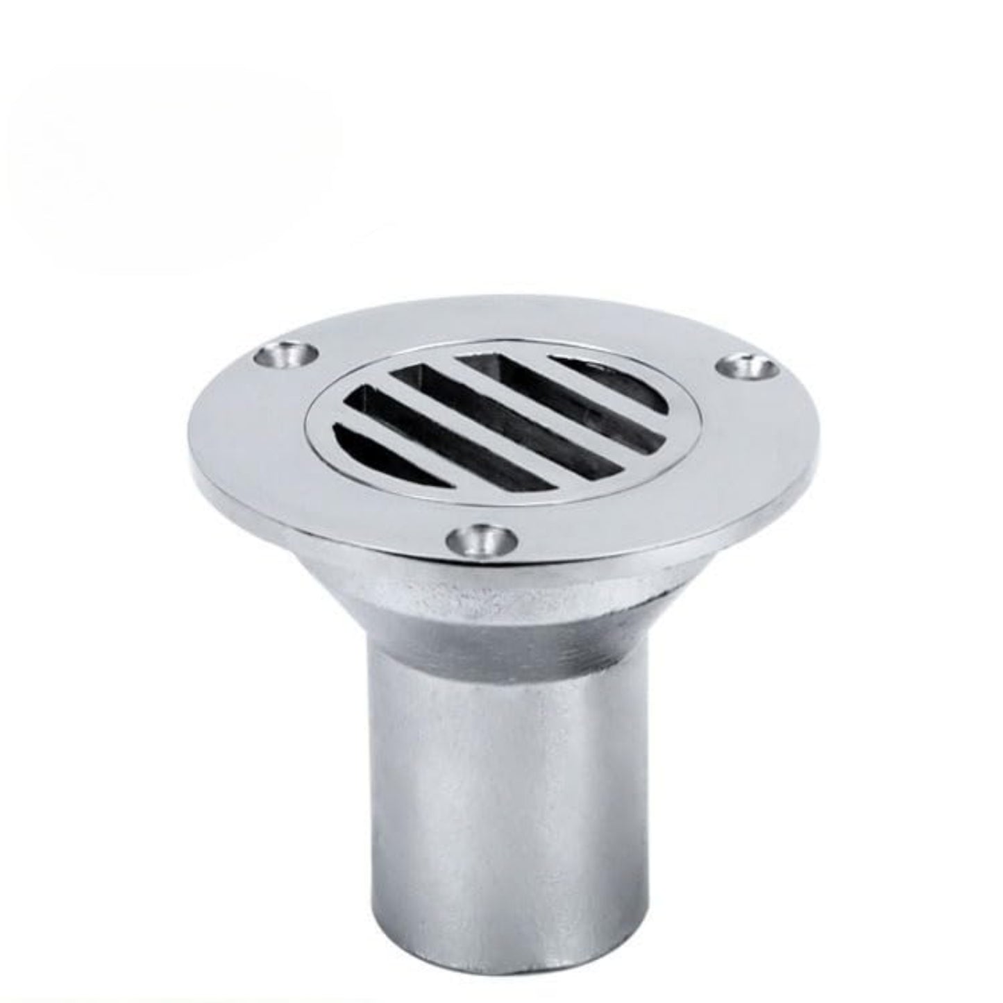 38MM Boat Floor Deck Drain,316 Stainless Steel Anti-Odor Scupper Deck Drain for Yacht,Speedboat,Fishing Boat