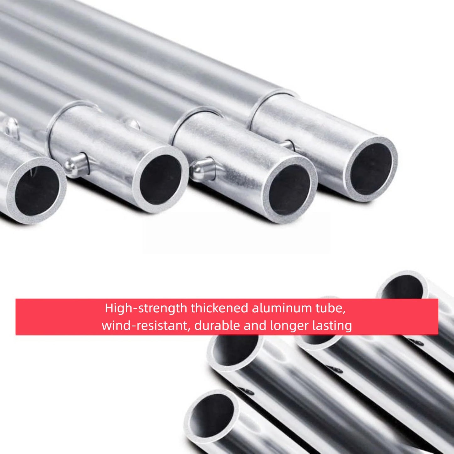 3 Bow Bimini Top Boat Cover, 600D/1200D Oxford Cloth Marine Canopy with 304 Stainless Steel Tube Frame for Cruise Yachts,Boats