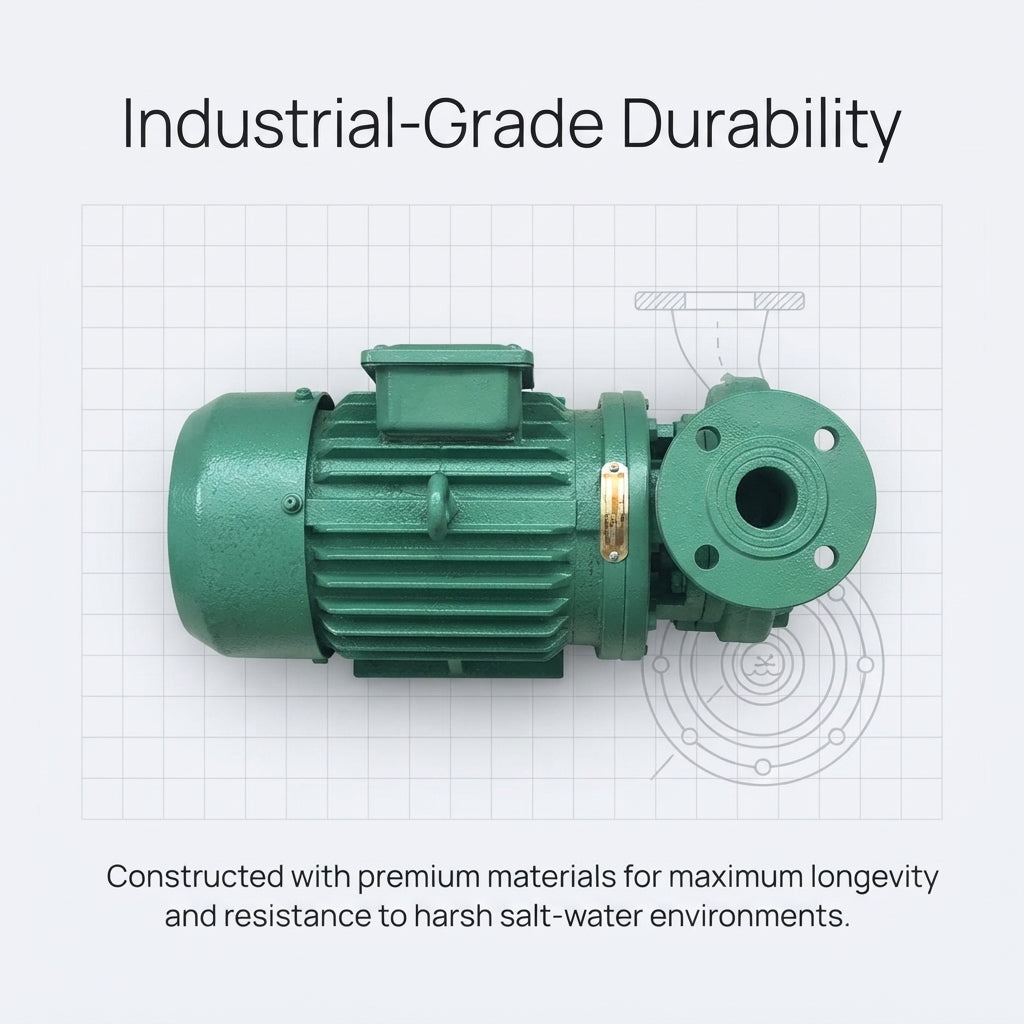 Marine Sewage Grinder Pump - CCS-Certified Self-Priming Macerator