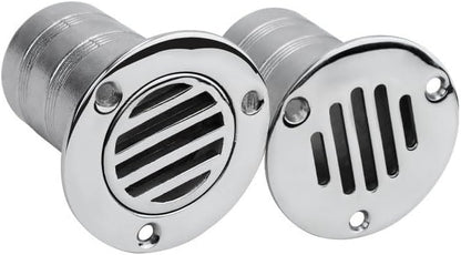 50MM Boat Floor Deck Drain,316 Stainless Steel Detachable or Integral Anti-Odor Scupper Deck Drain for Yacht,Speedboat, Fishing Boat