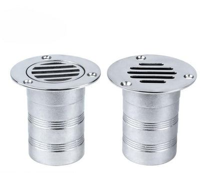 50MM Boat Floor Deck Drain,316 Stainless Steel Detachable or Integral Anti-Odor Scupper Deck Drain for Yacht,Speedboat, Fishing Boat