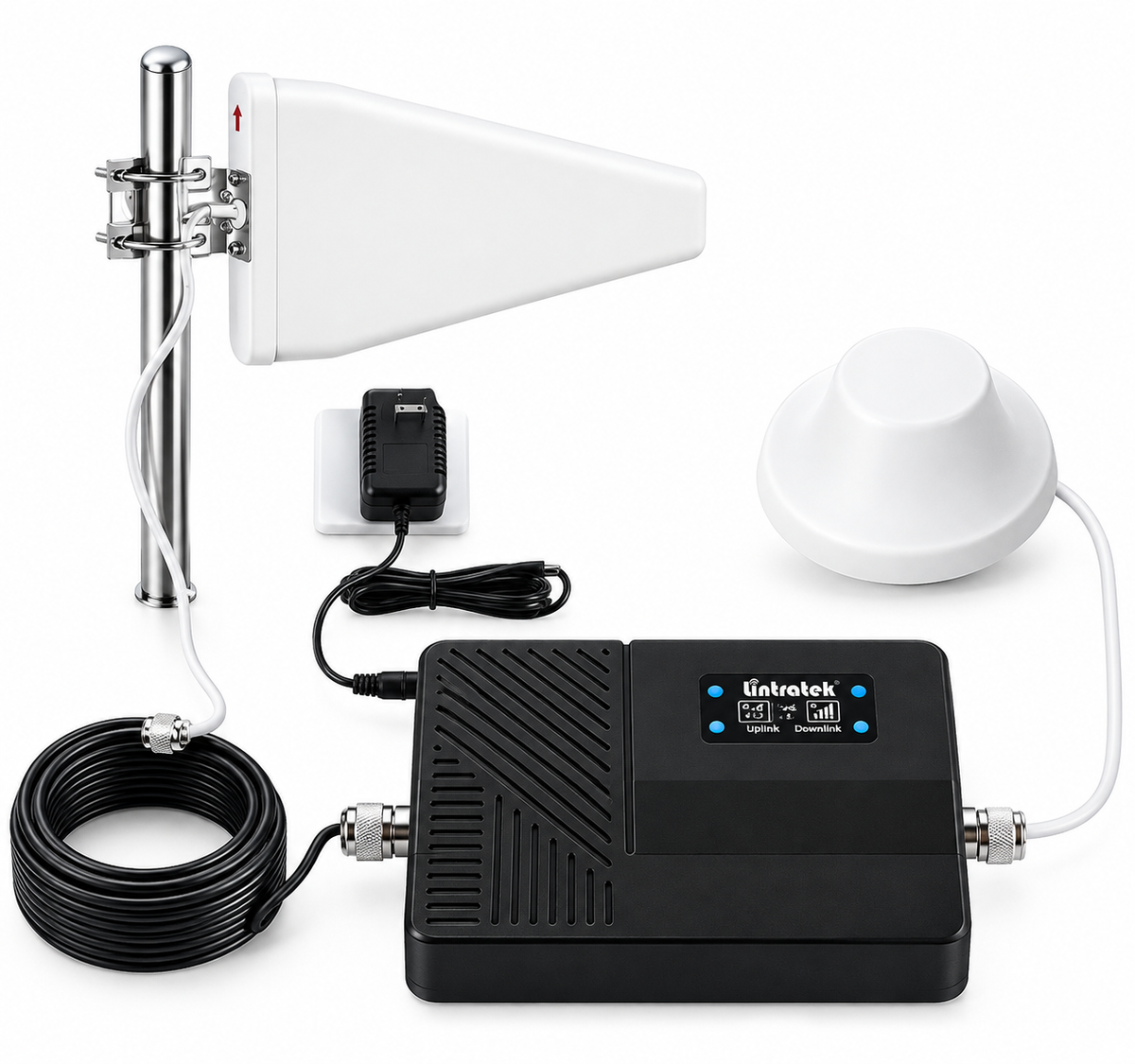 Marine 4G/5G Cell Signal Booster - All-Network Automatic Gain Control Amplifier