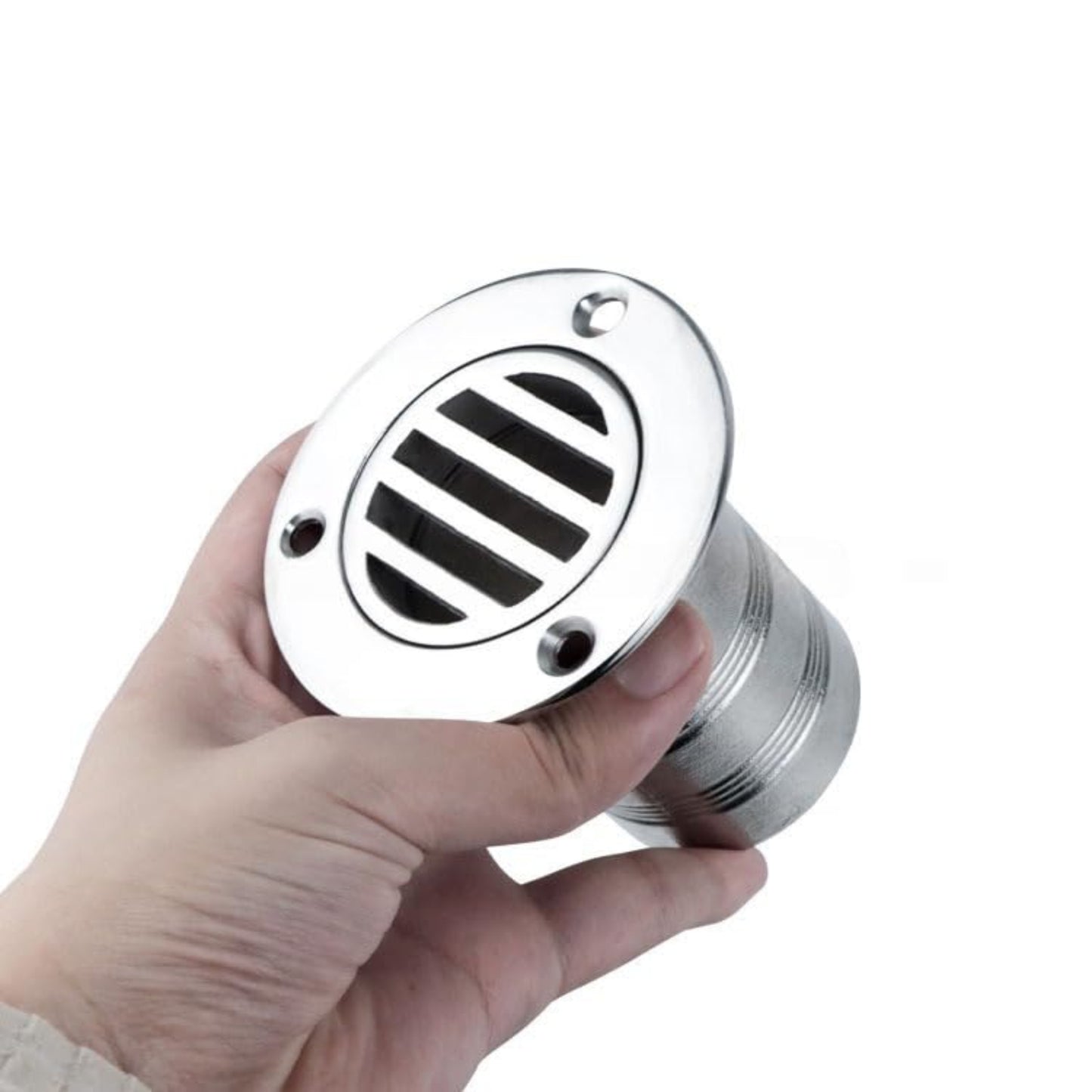 50MM Boat Floor Deck Drain,316 Stainless Steel Detachable or Integral Anti-Odor Scupper Deck Drain for Yacht,Speedboat, Fishing Boat