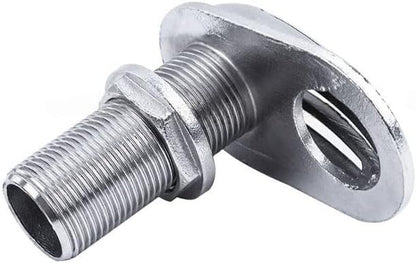 316 Stainless Steel Boat Intake Strainer,Multiple Specifications Filter Scoop, Thru Hull Water Pickup Floor Deck Drain for Yacht