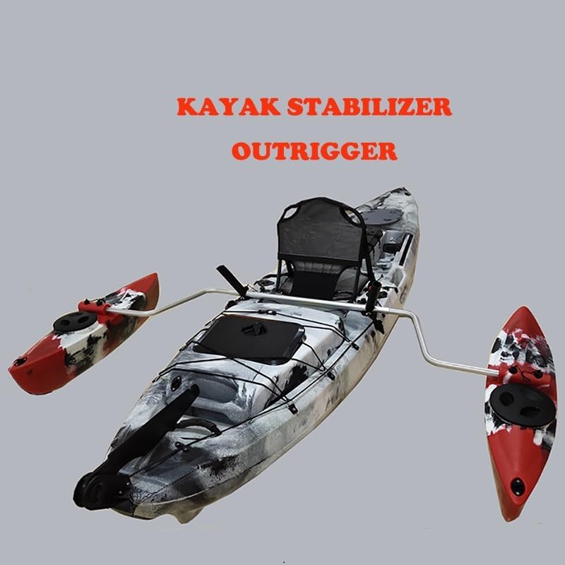 Kayak Stabilizers, Canoe Stabilizer, Kayak Outriggers/Stabilizers System Kit with Sidekick Arms Rod and Installation Accessories
