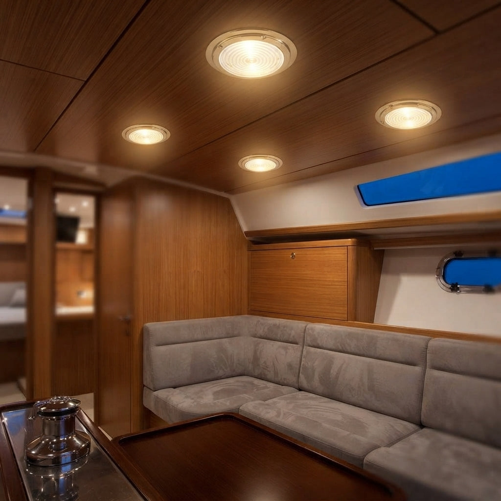 Airow Marine 3.2W Dual-Mode LED Cabin Light - 316 SS (171mm)