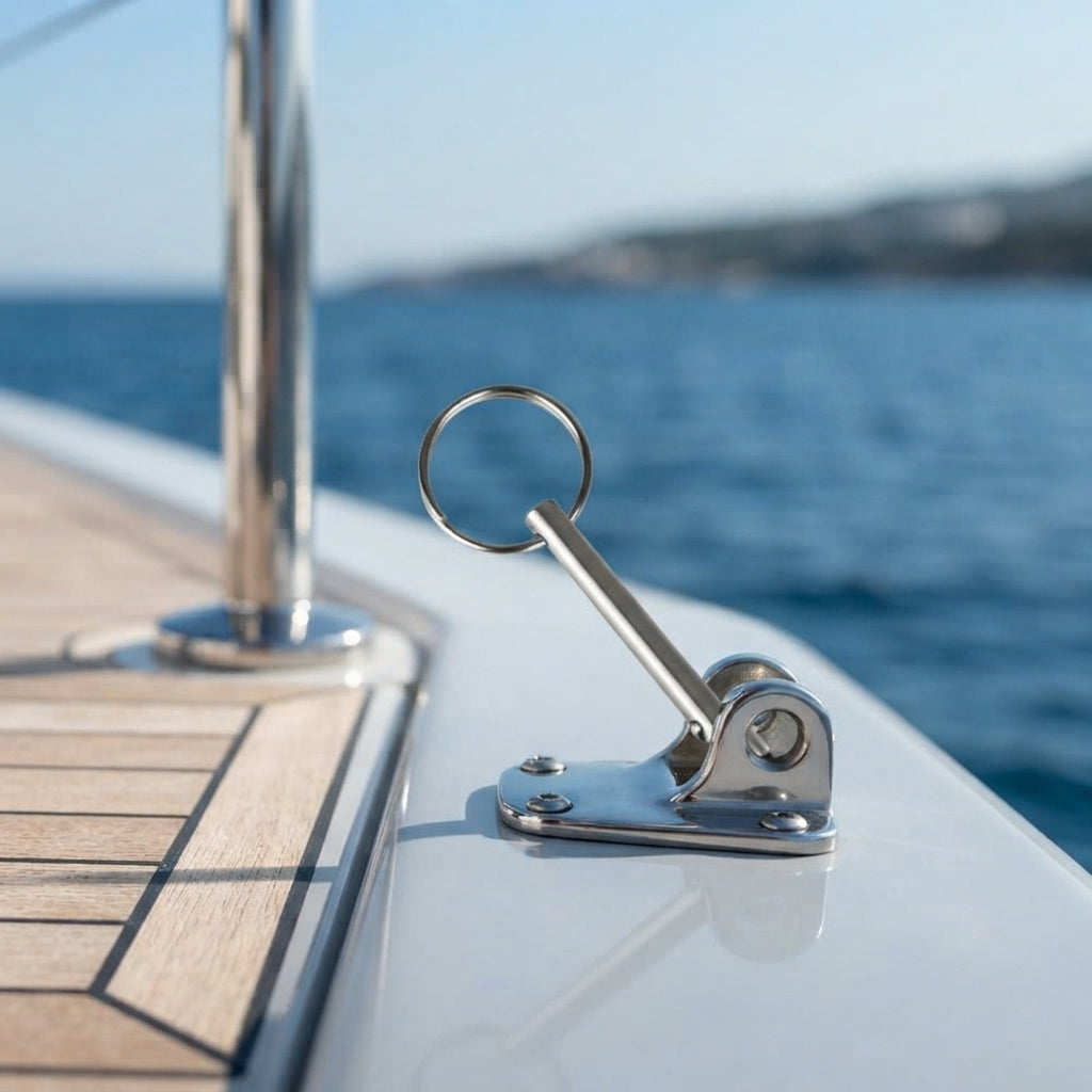 316 Stainless Steel Quick-Release Ball Pin - Marine Grade Safety Latch