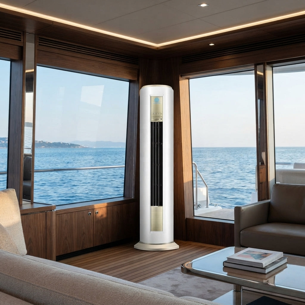 Airow Marine 24,000 BTU Floor-Standing Climate Control System - 220V/60Hz, Heating & Cooling
